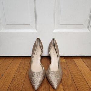 Nina Gold/Silver Glitter Women's Heels